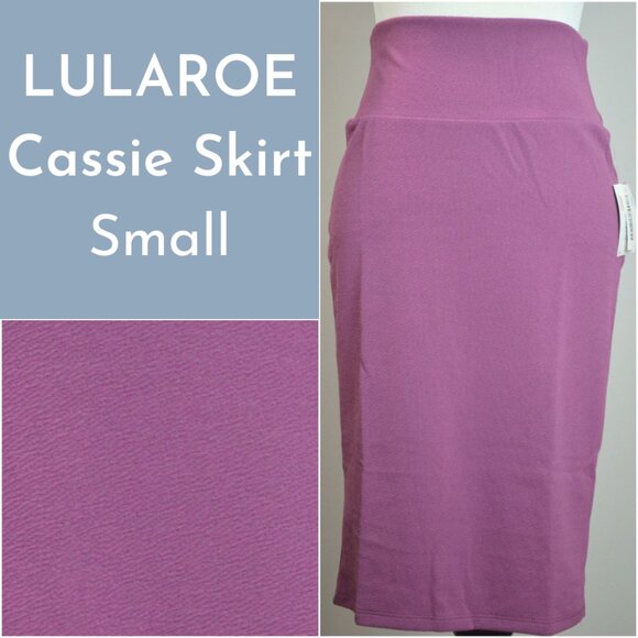 Lularoe Light Purple Cassie Skirt Small - Picture 1 of 3